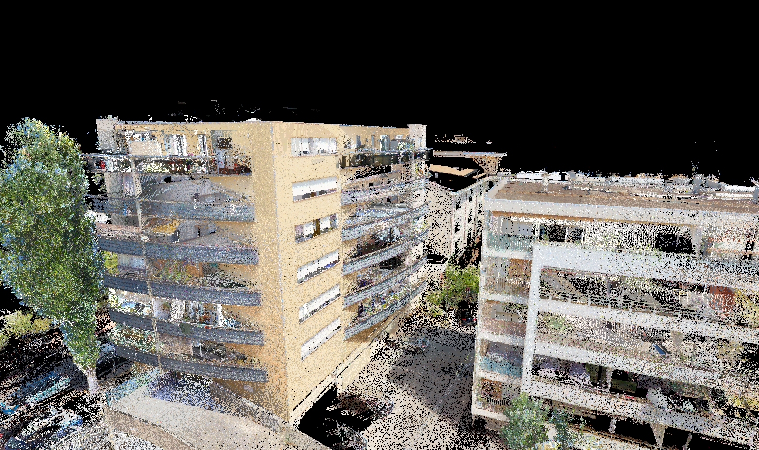 Copropriété composée de deux bâtiments (86 logements)