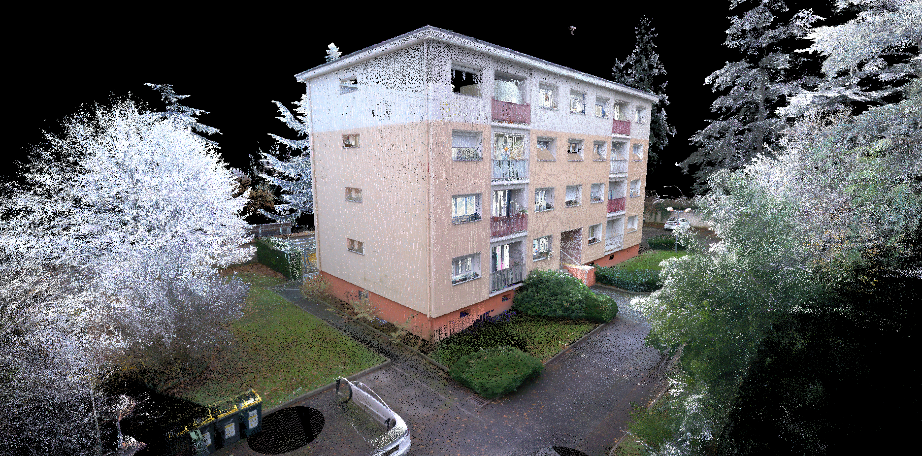 Copropriété composée d’un bâtiment regroupant 14 logements