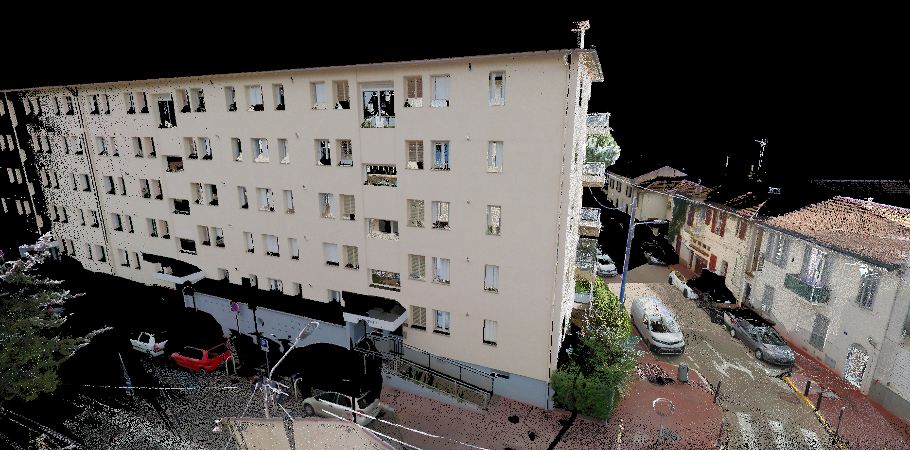 Bâtiment regroupant 45 logements
